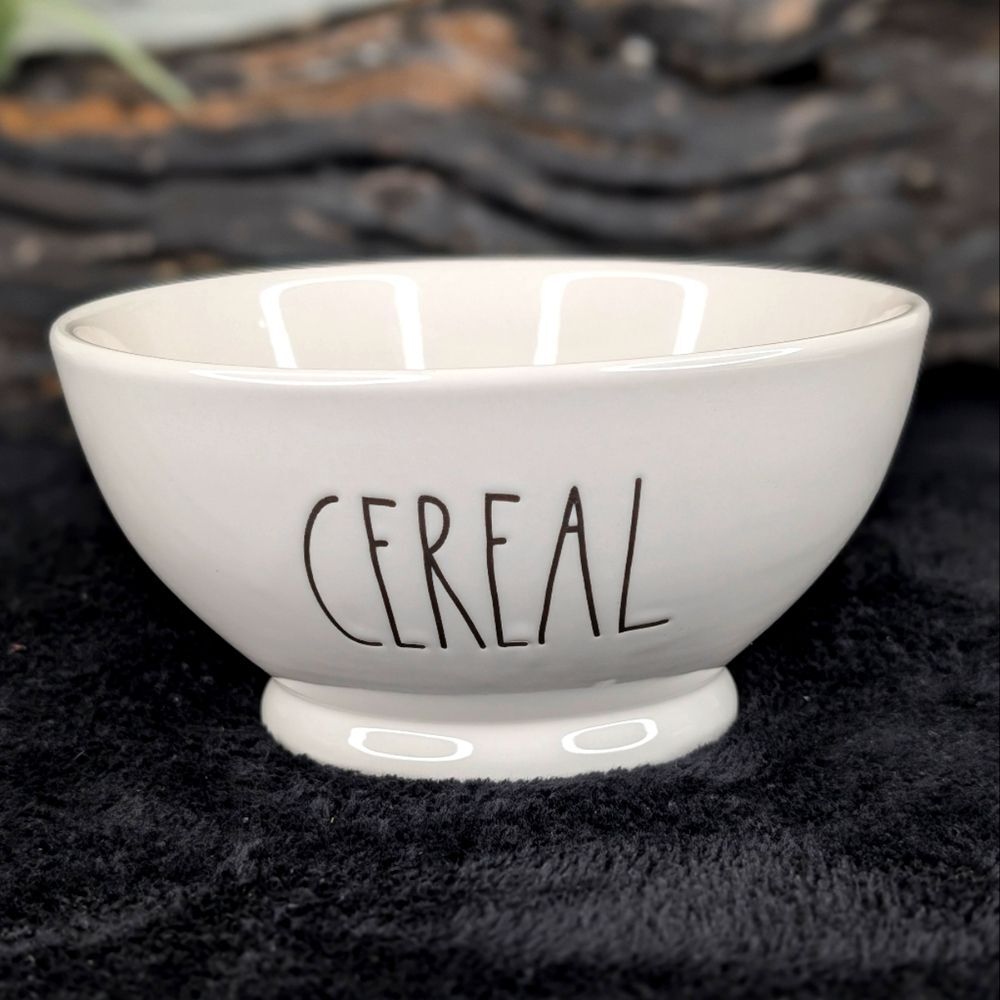 Rae Dunn CEREAL Ceramic Cereal Bowl - (Total Of 4)